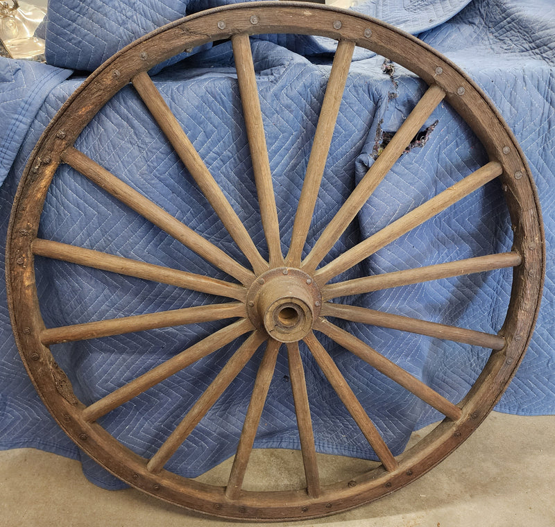 Antique 40 inch Wagon Buggy Wheel