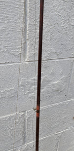 1940's wood fishing rod with Pfluger Sal-Trout Reel