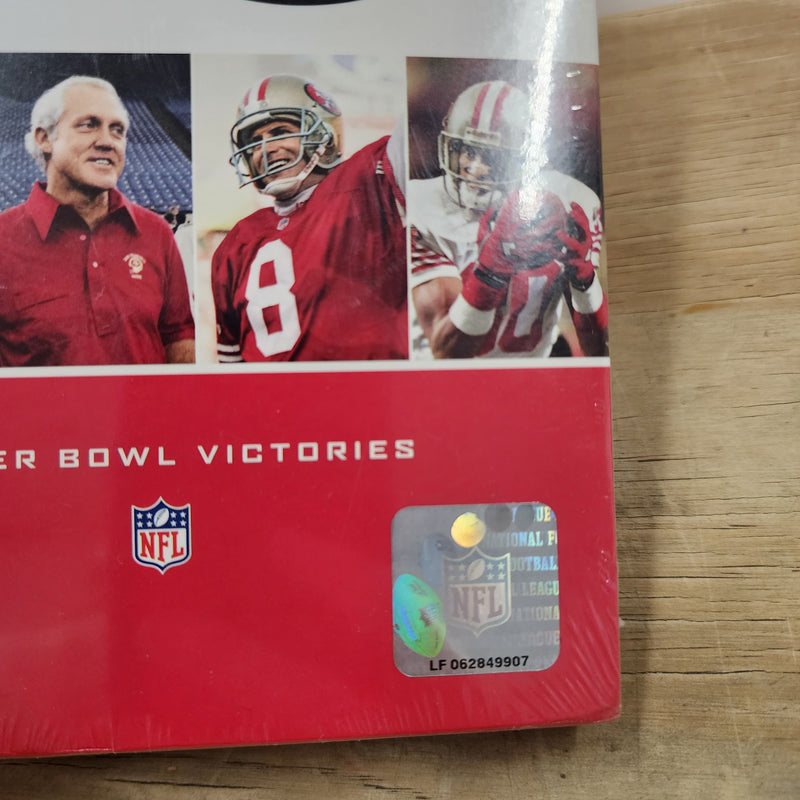 NEW! San Francisco 49ers Super Bowl Victories. 5 Greatest Games DVD set