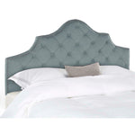 Safavieh Arebelle Tuft King Headboard in Blue