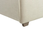 Bernhardt Loft Sawyer Upholstered King Bed Greige color