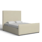 Bernhardt Loft Sawyer Upholstered King Bed Greige color