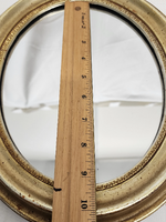 Vintage Borghese 12.5" Oval Wall Mirror