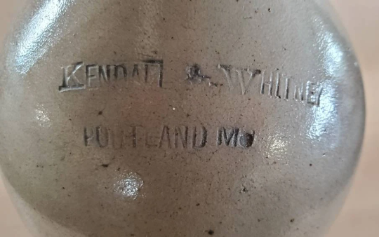 Kendall & Whitney Salt Glazed Stoneware Jug
