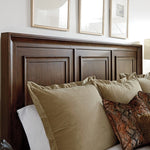 King - Lexington Silverado Walnut Creek Wood Panel Headboard