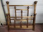 Antique Simmons Brass Bed Headboard and Footboard Full/Double size