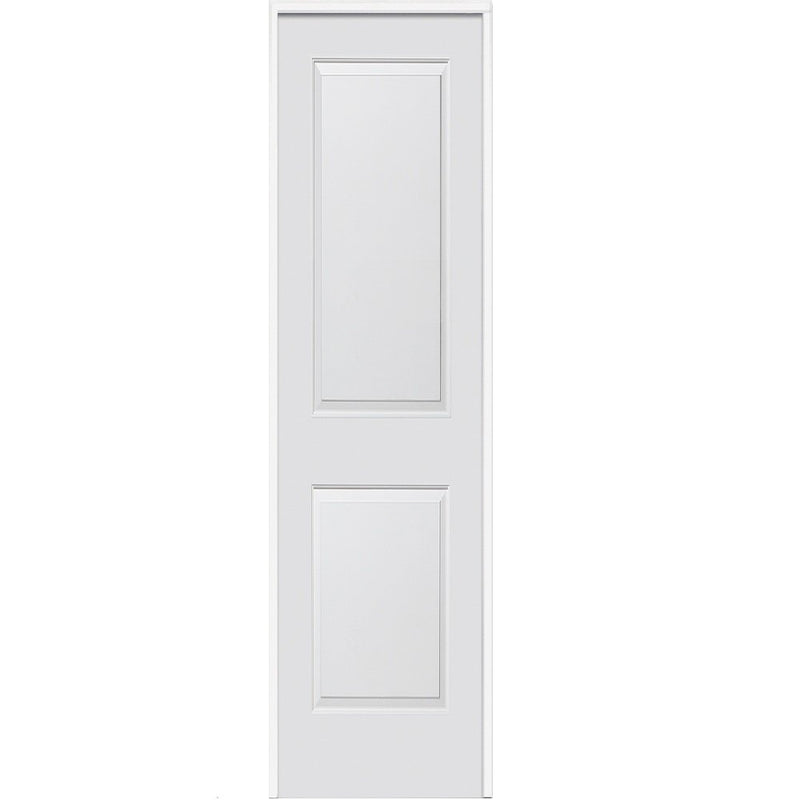 Double Panel Right Hand Solid Core Interior White Door (16 x 96)