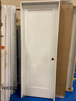 Single Panel Left Hand Solid Core Interior White Door (30 x 84)